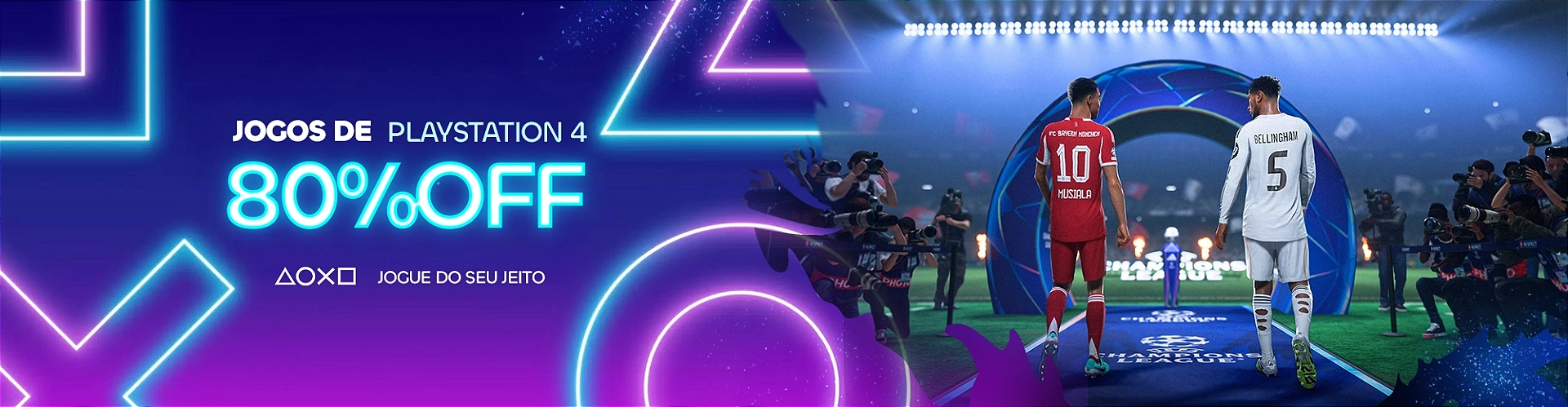 Jogos para PlayStation 4 em destaque